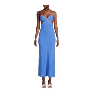Anna Quan Blue Ribbed Sabina Dress size 2 (Au 6) NWT